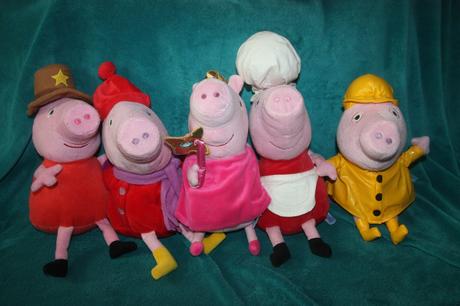 Peppa pig 5 ks, 