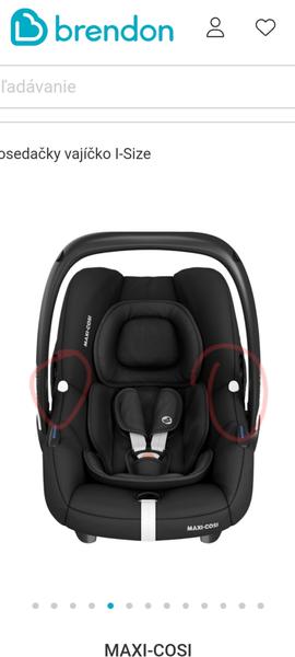 Je Vajíčko Maxi-Cosi CabrioFix polohovateľné?