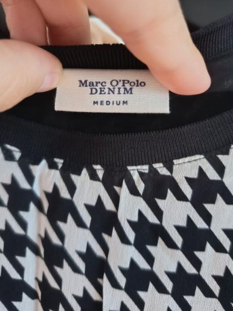 Blúzka so vzorom kohutej stopy marc o'polo, marc o´polo,m