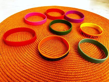 Gumené náramky,