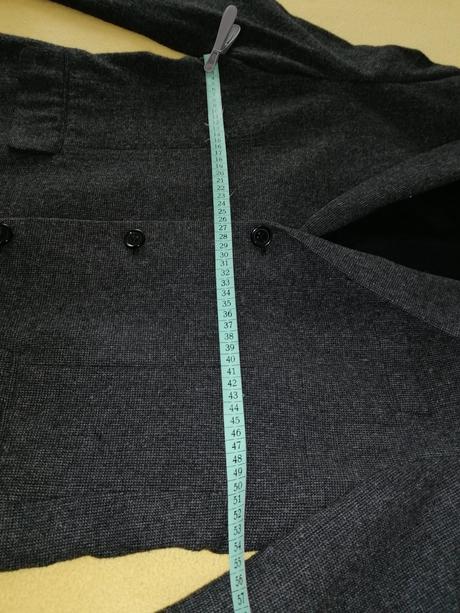 Štýlové sako s odopínateľným efektom vestičky50, c&a,xl