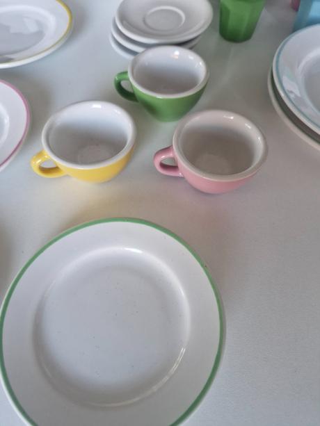Detský porcelánový riad ikea, 