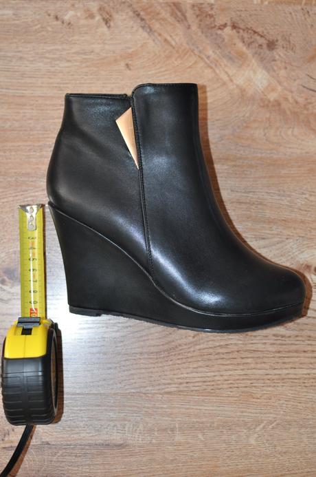 Čierne členkové čizmy, 40