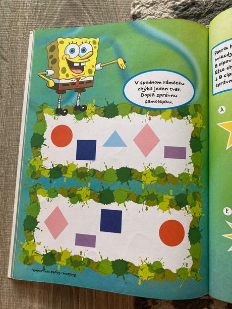 Spongebob knižka pre predškolákov,