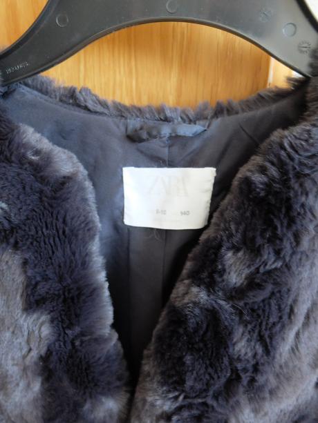 Kožušinová vesta zara 140, zara,140