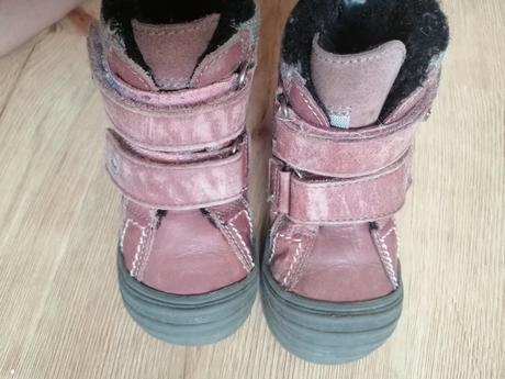 Kožené teplé čižmy/snehule bartek, bartek,23