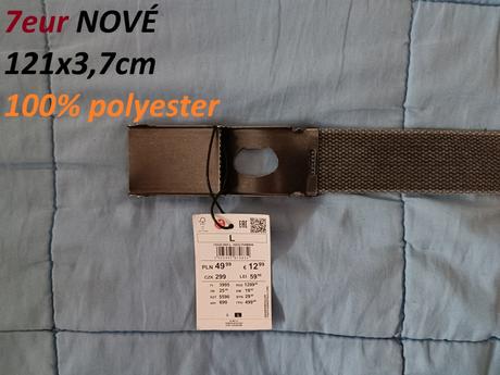 Opasky textilné, eko koža, koža, house