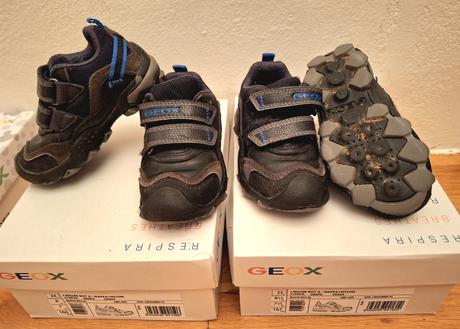 Kožené topánky geox respira 24, 25, geox,24
