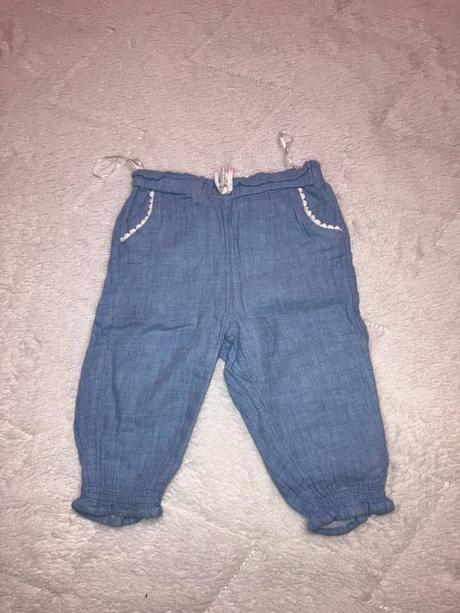 Letné nohavice, h&m,74