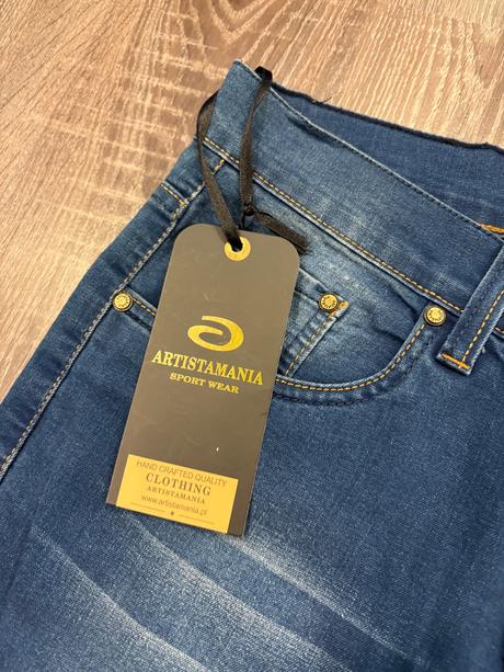 Artistamania jeans nove panske rifle 30/34, 30