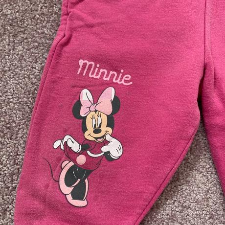 Ružové tepláčky minnie, disney,74