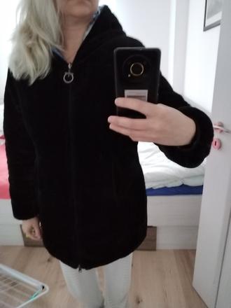 Krásna obojstranná bunda, kožuch m a l, 
