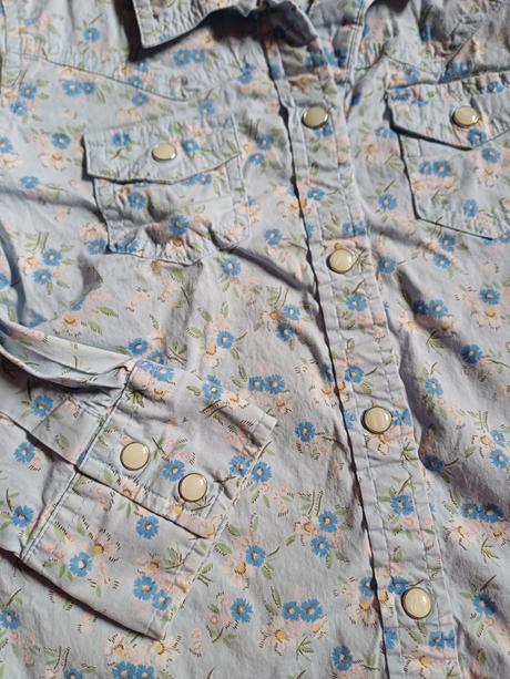 Gap kvetovana košeľa, gap,104