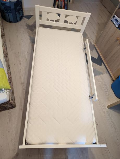 Predám detskú posteľ ikea kritter, šírka (cm): 70,dĺžka (cm): 160
