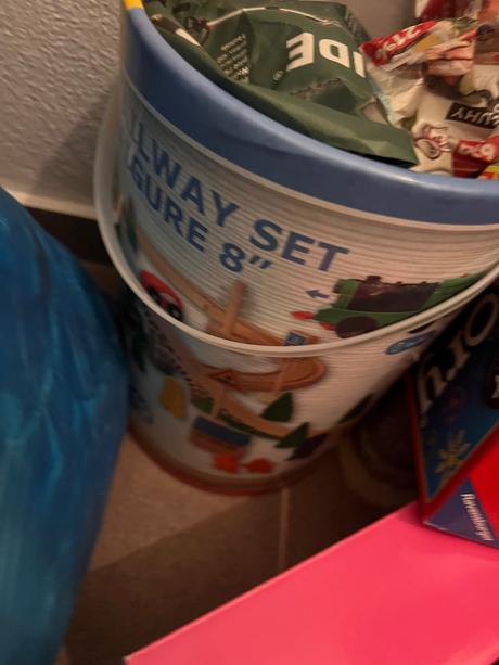 Drevená dráha s elektrickými vlačikmi woody, 