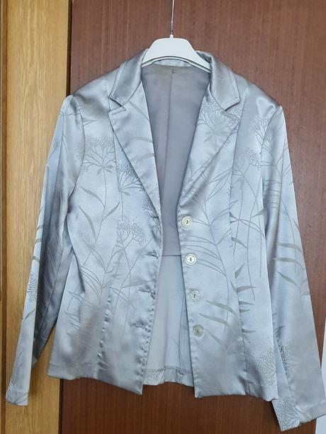 Strieborné sako, xs