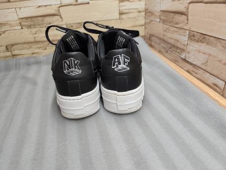 Nike air force 1 39 - dámske kožené čierne tenisky, nike,39