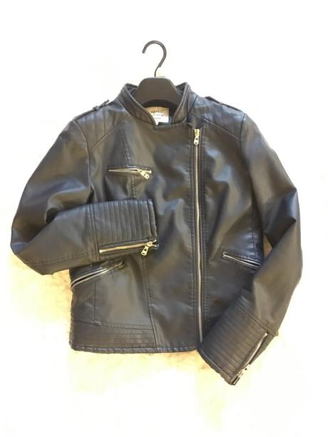 Koženková bunda, xl