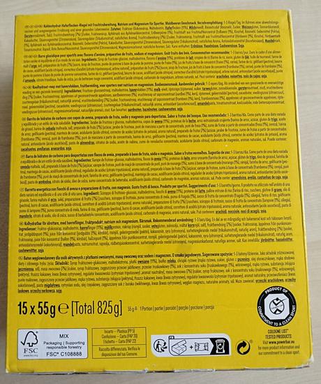 Energetické tyčinky powerbar energize original, 