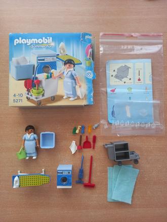 Chyžná upratovačka playmobil, 