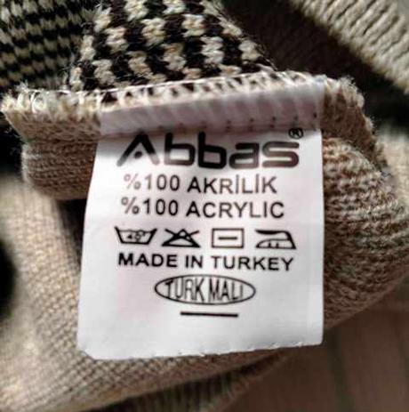 Elegantný béžovo hnedý sveter na zips, v. xl, xl / xxl