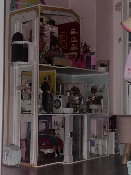 Rainbow hight domček pre bábiky, 