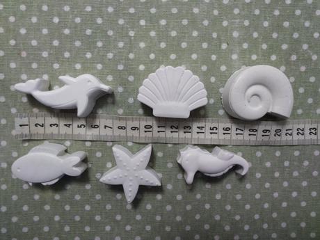 Sadrove odliatky more,