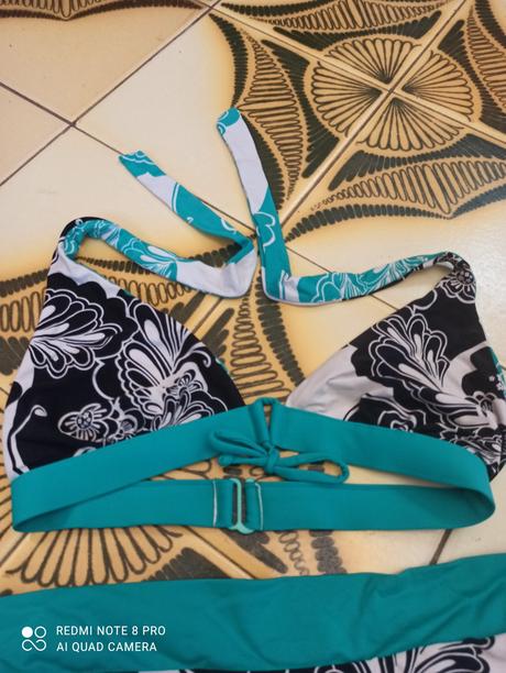 Dvojdielne obojstranné plavky, s