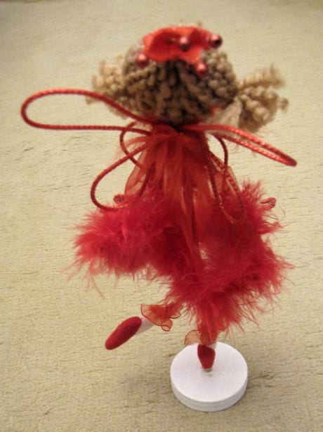 Vianočná ozdoba - anjel, 