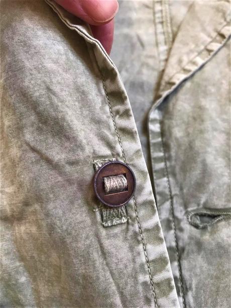 Plátenné naturálne sako, l