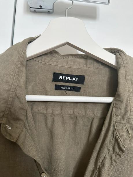 Replay panská košela ľan xl, replay,xl