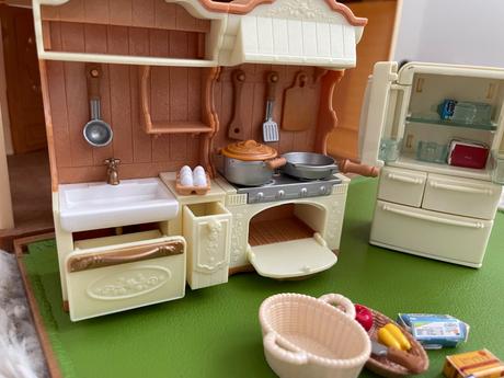 Sylvanian families dom, zvieratká aj príslušenstvo,