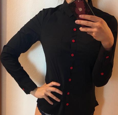 Čierna košeľa, h&m,34