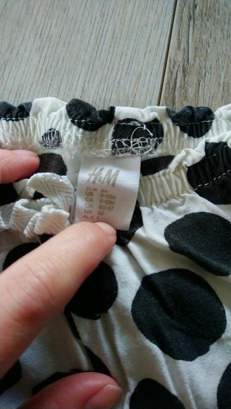 Tenké nohavičky, h&m,80