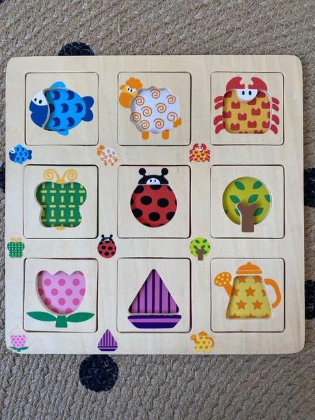 Drevená vkladačka, 