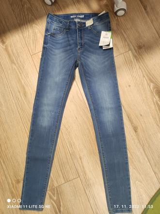 Elastické jeans 158, dopodopo,158