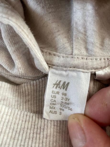 Mikina minnie, h&m,98