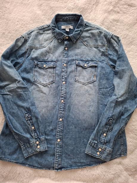 Dámska riflova košeľa, m