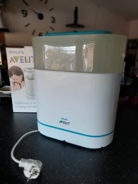 Set parný sterilizátor + ohrievač avent philips, avent