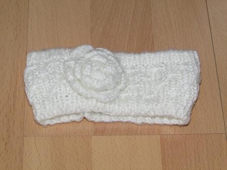 Štrikovaná čelenka,