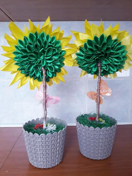 Slnečnicky v črepníčku, 