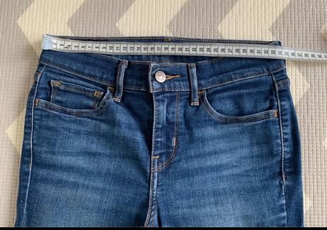 Dámske rifle levis 710 super skinny, levis,xs