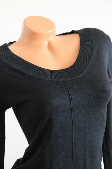 Čierny body sveter, limé, s, s