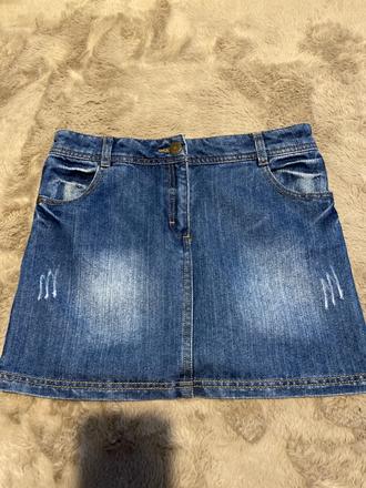 Riflová sukňa, f&f,152