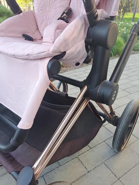 Cybex priam 3.0 rose gold simply flowers pink, cybex,cybex priam 3