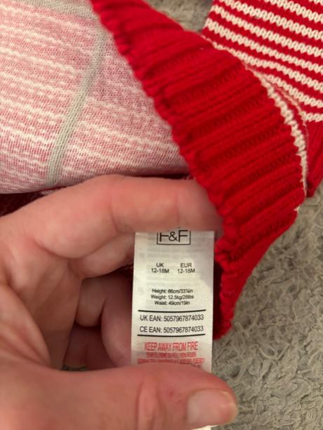 Vianočný svetrík, f&f,86