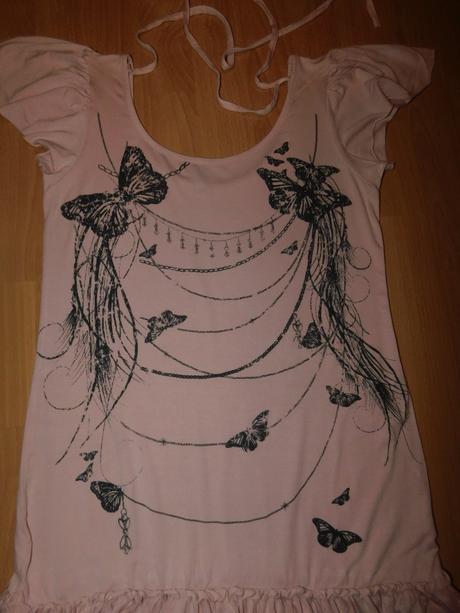 Tričko- tunika -mini šaty, amisu,xs