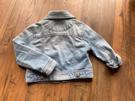 Dievčenská rifľová bunda, next,104