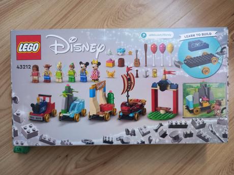Lego 43212 vlak disney 100.výročie moana woody,
