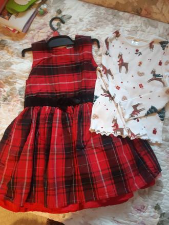 Vianocne saty a tricko, 110